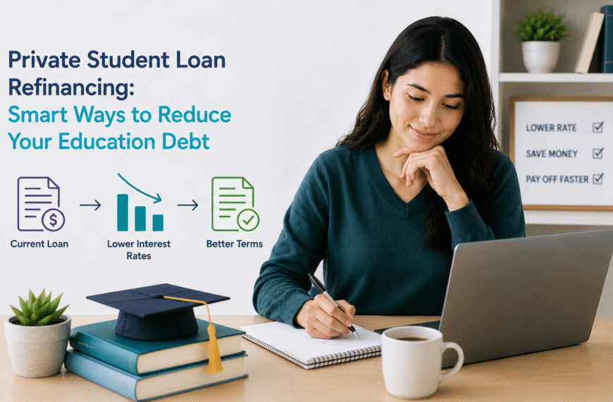 Private Student Loan Refinancing: Smart Ways to Reduce Your Education Debt
